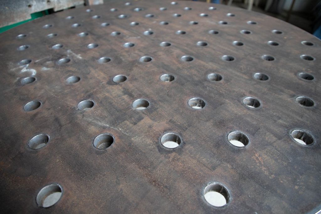 Muestras de cortes realizados por nuestros clientes con un sistema de oxicorte BOSYER